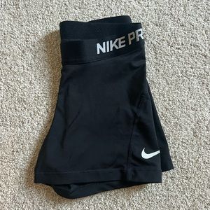 Nike Pro Spandex Size Small - Black